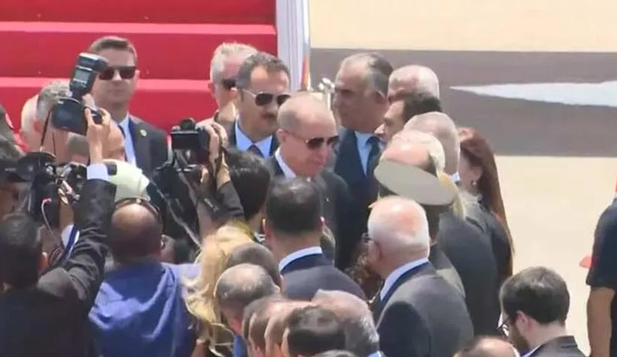 Cumhurbaşkanı Erdoğan Yavru Vatan'da