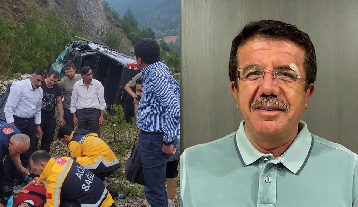 Trafik kazası geçiren eski Bakan Zeybekci'den ilk açıklama