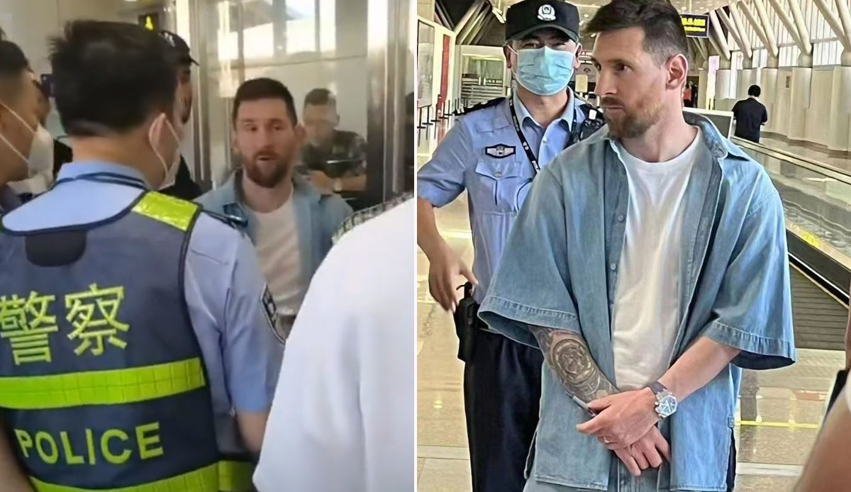Çin Messi'ye vize vermedi! Dünya yıldızı 6 saat bekletildi
