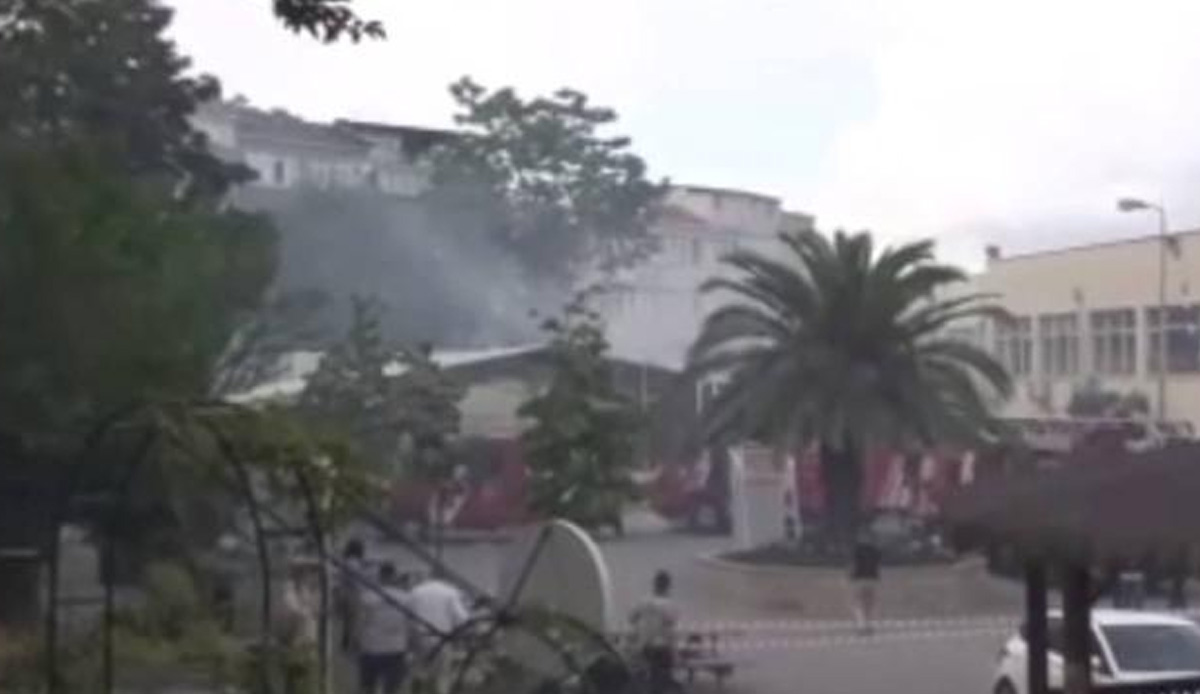Çapa Hastanesi'nde yangın alarmı