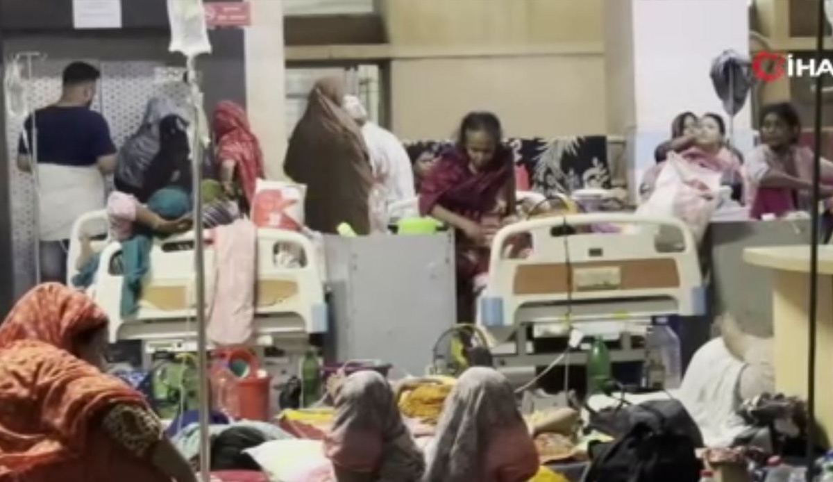 Bangladeş'te dang humması salgını: Son 24 saate 211 vaka, hastane koridorları doldu