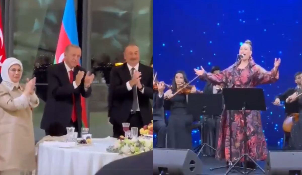 Azerin söyledi, Erdoğan ve Aliyev ayakta alkışladı
