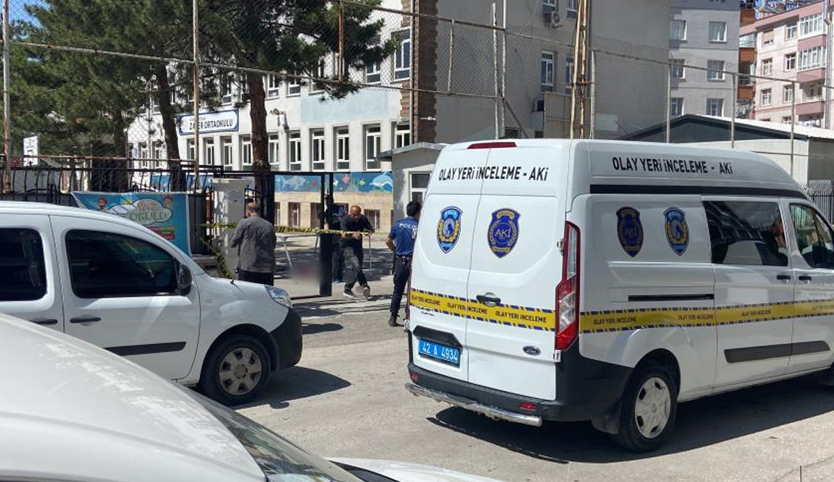 Konya’da silahlı kavgada kan aktı! 1 ölü, 1 yaralı, o anlar kamerada