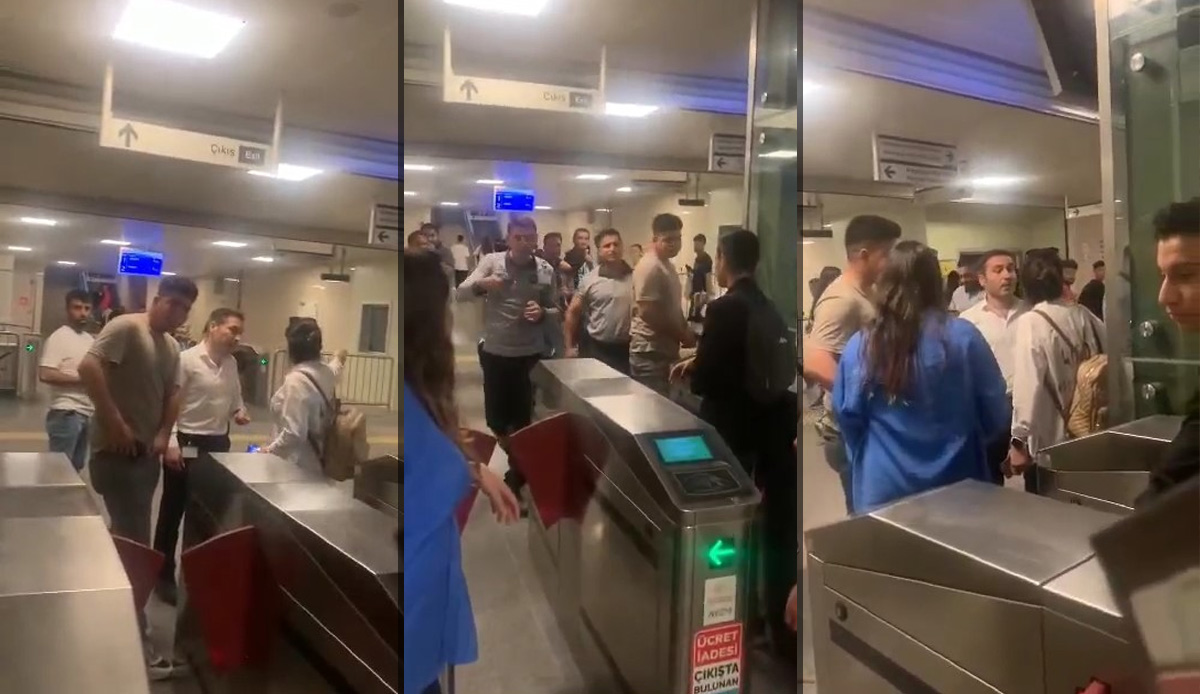 Marmaray’da köpek tartışması! Güvenlik 'Yasak' dedi, ortalık karıştı