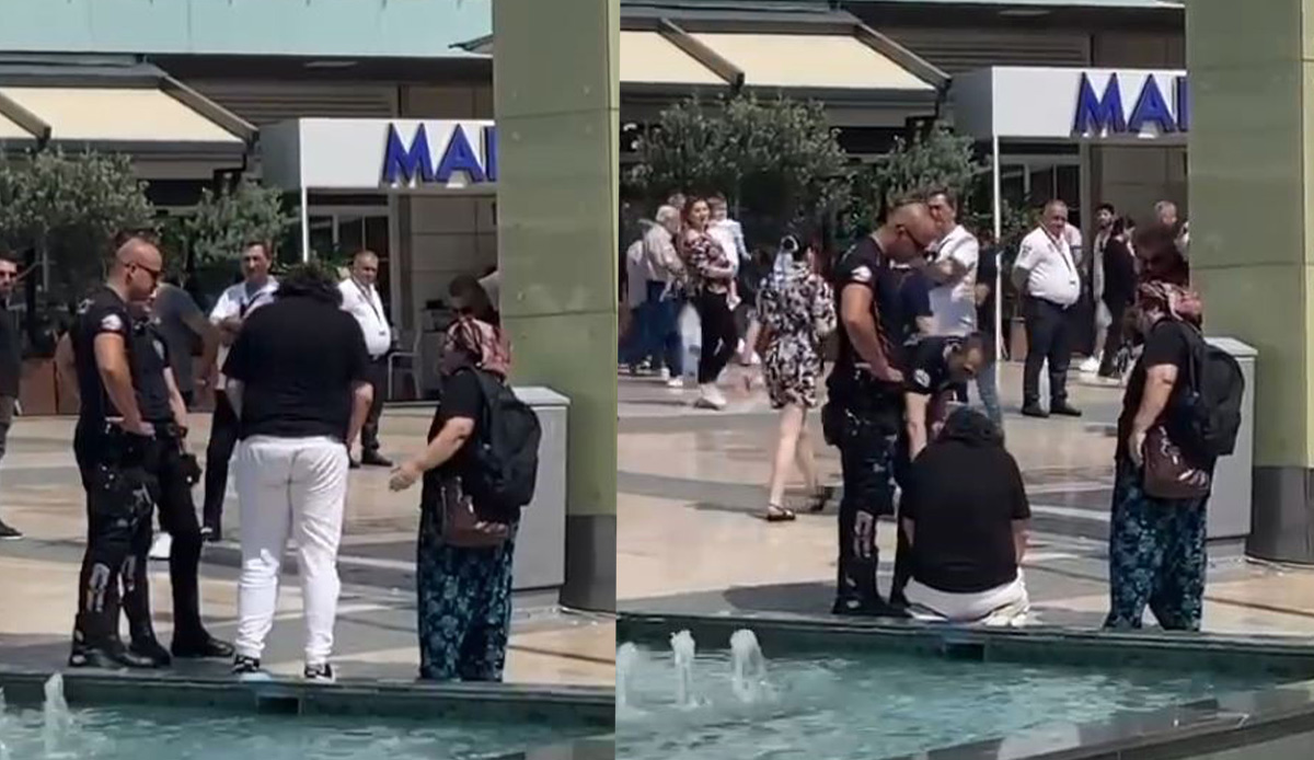 Polisi görünce namaz kılmaya başladı, gerçek çok farklı çıktı
