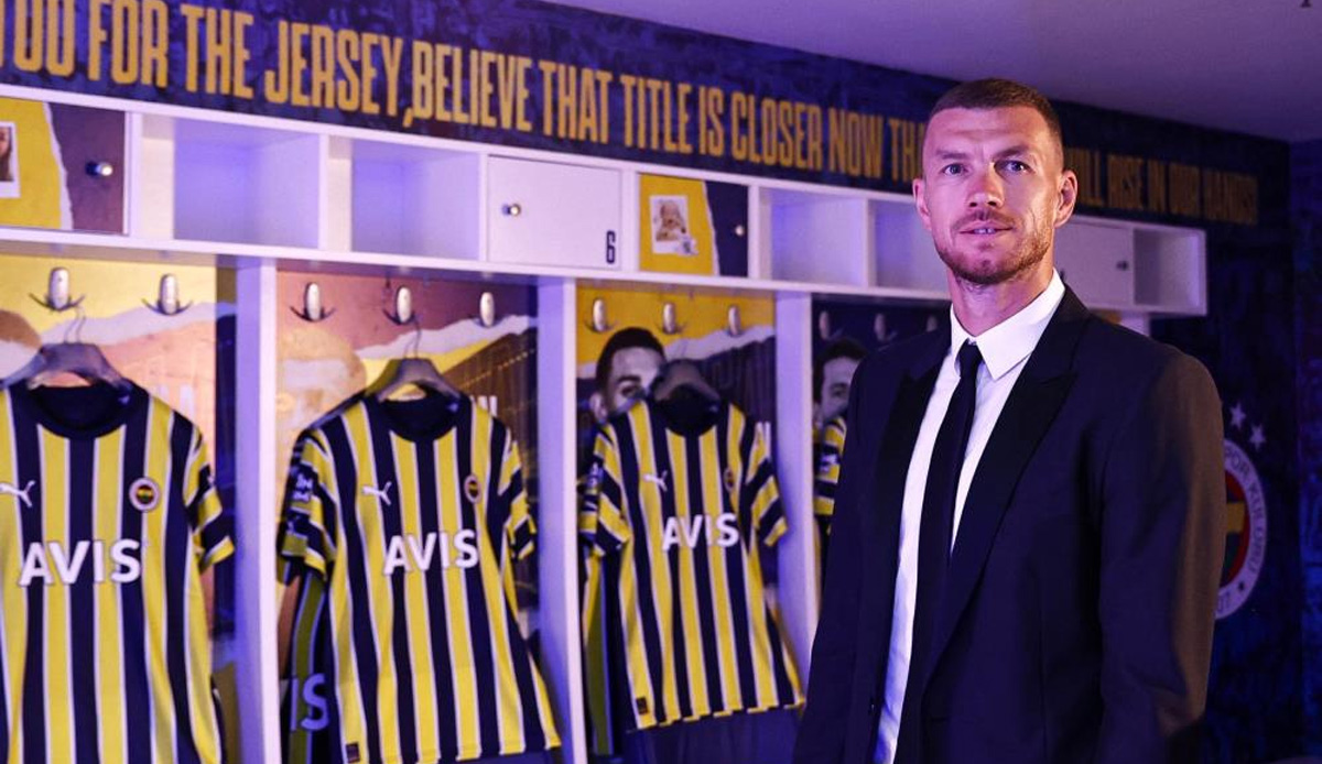 Edin Dzeko'dan Fenerbahçe taraftarına mesaj; Doğru bir karar verdiğimi anladım
