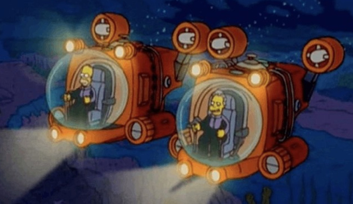 The Simpsons kayıp denizaltını 17 yıl önceden tahmin etti