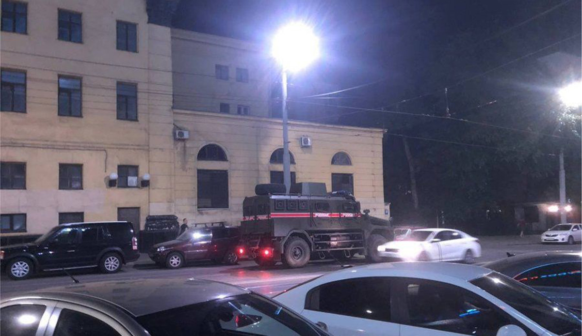 Rusya'da asker sokağa indi