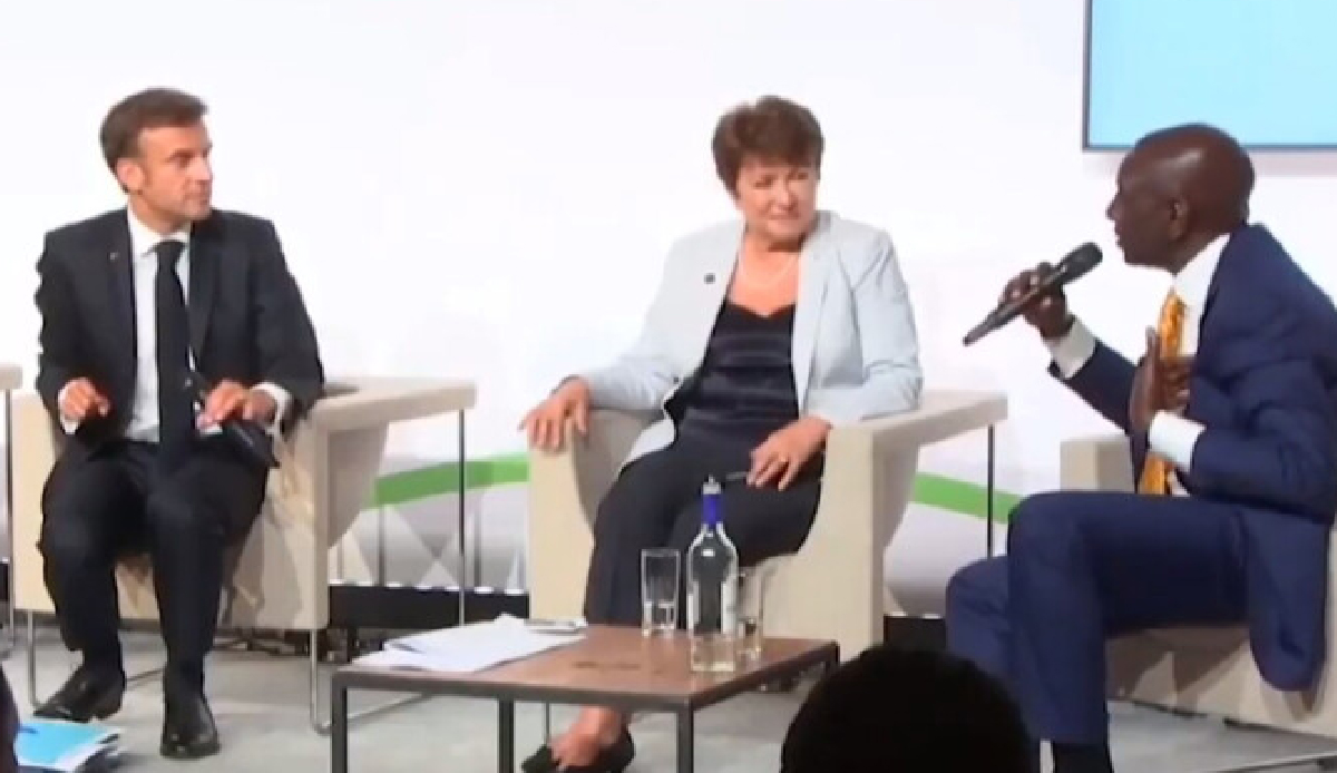 Macron'un suratına haykırdı! Kenya lideri Ruto'dan dolar ve IMF çıkışı