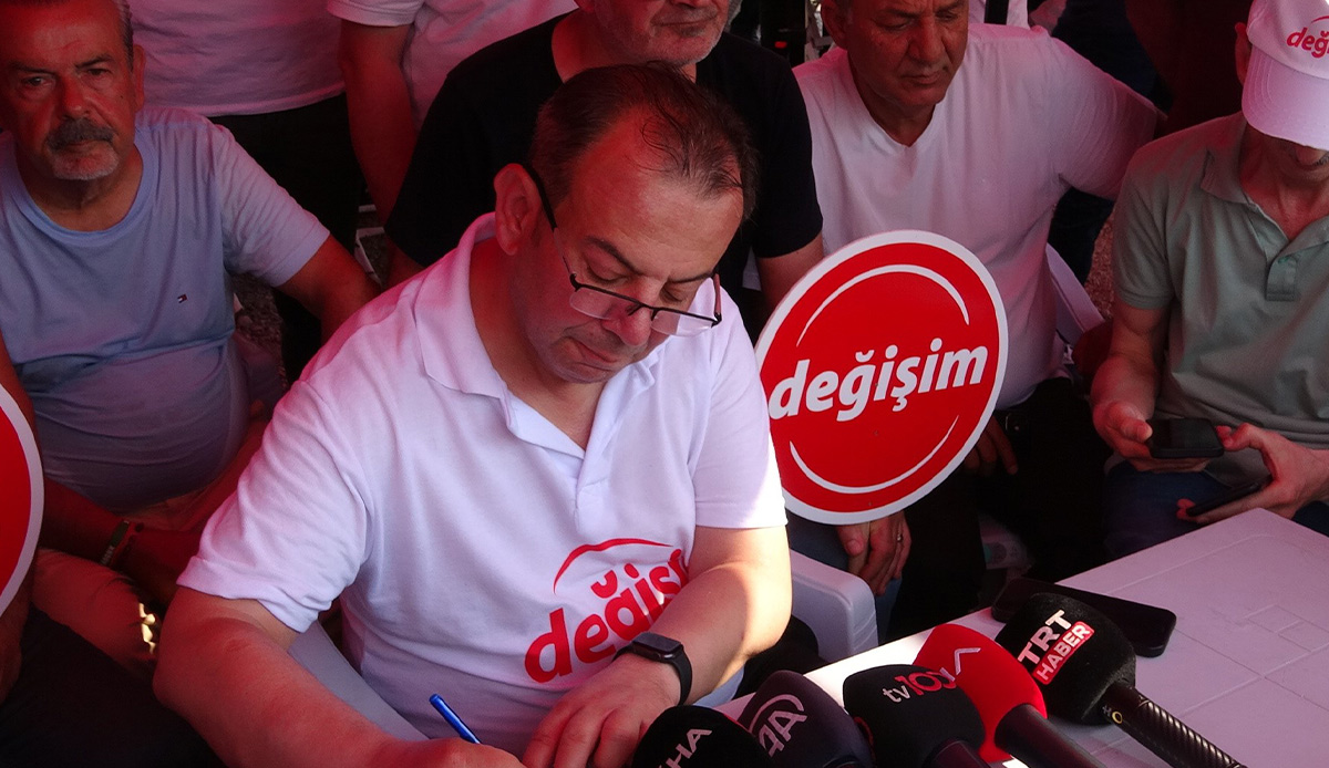 Tanju Özcan'dan Faik Öztrak'a 'cürüm' cevabı: Bahçıvan ama biberi yok!