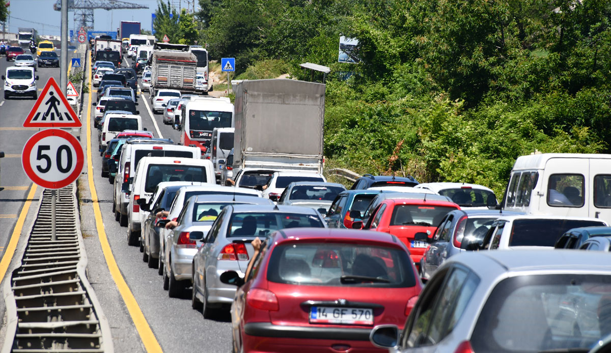 Bolu Dağı Tüneli'nden 1 milyondan fazla araç geçti