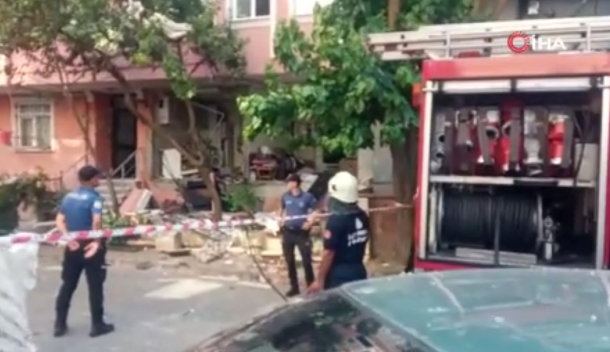 İstanbul'da bir binada patlama! Çok sayıda ekip sevk edildi