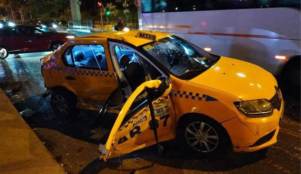 İstanbul Şişli’de korkunç kaza: 1’i ağır 5 yaralı
