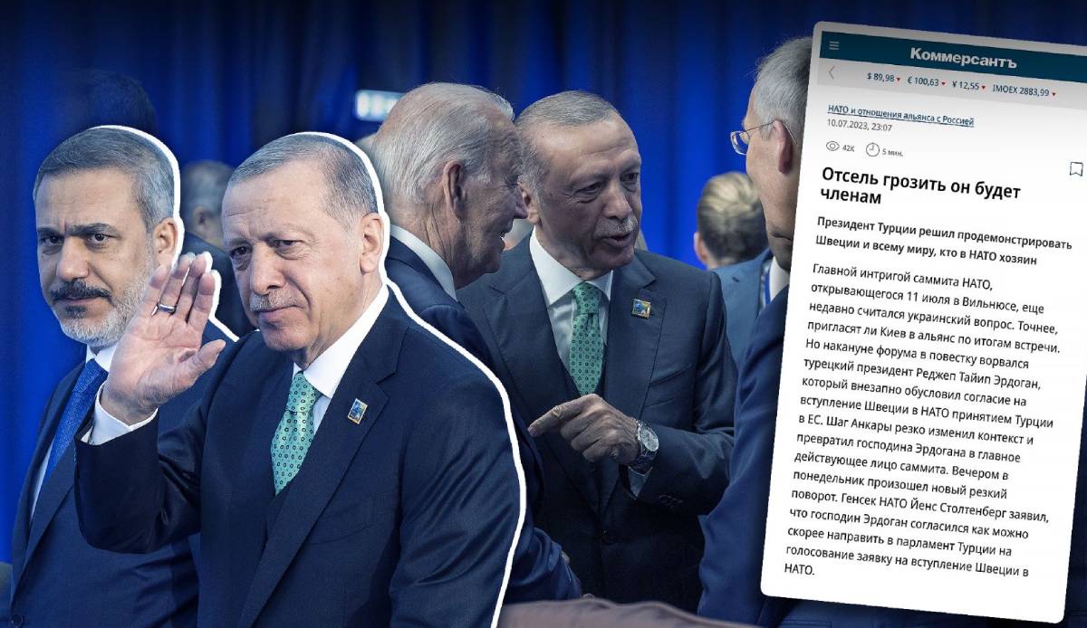 NATO Zirvesi’ni en iyi özetleyen manşet Rus basınından geldi