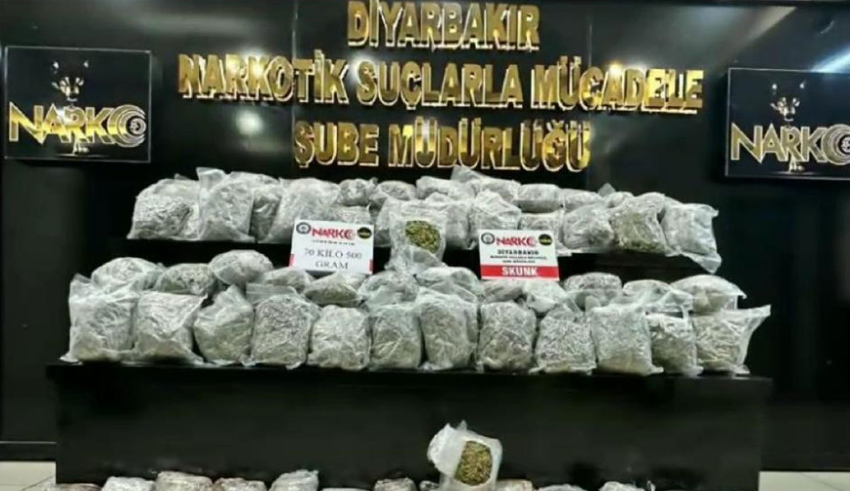 Son 3 günde 179 kilo uyuşturucu madde ele geçirildi: 13 tutuklama