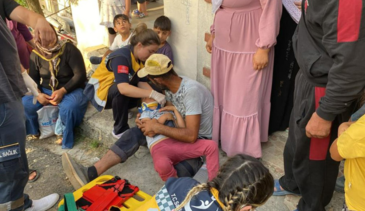 Feci olay! 5 yaşındaki çocuk oynarken 2. kattan düştü