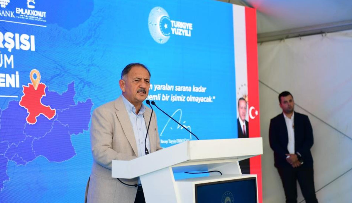 Bakan Özhaseki: Sağlam, güvenilir konutlar yapacağız