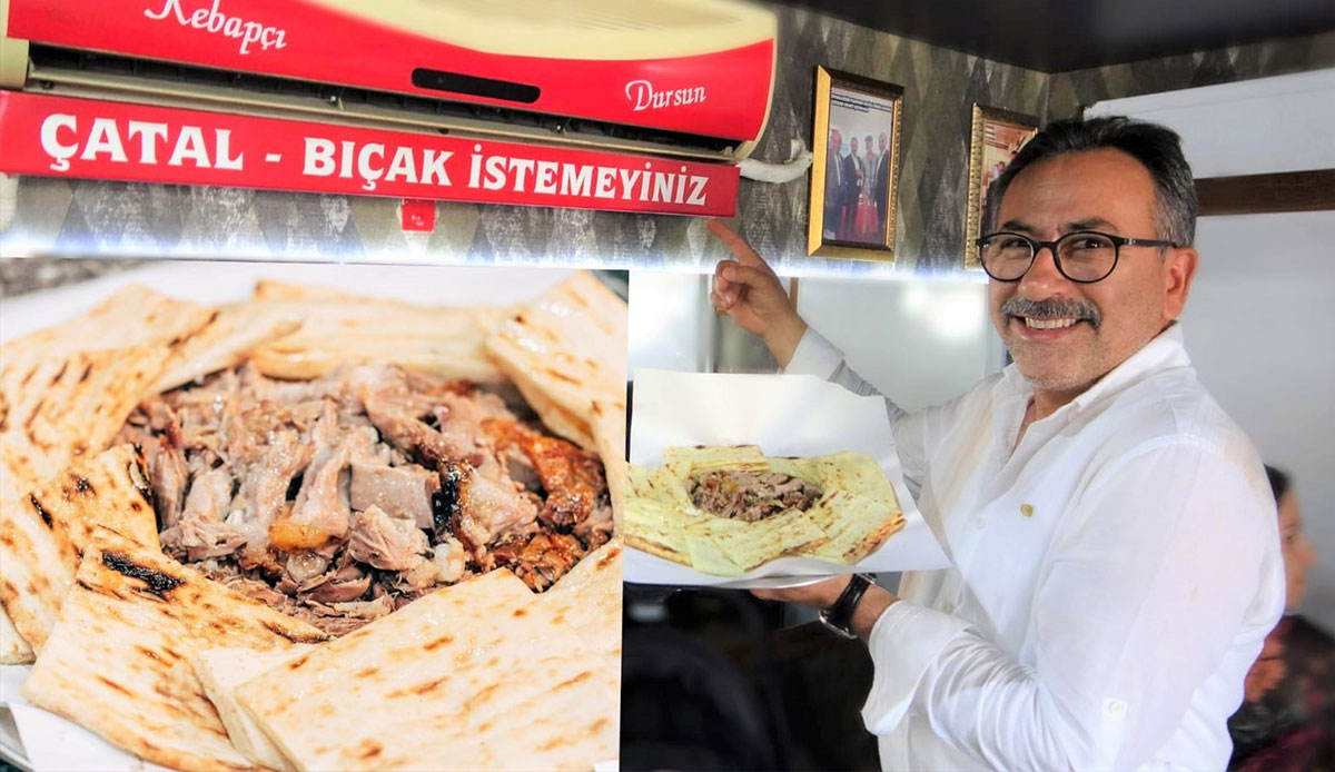 Bu kebap sadece elle yeniyor: Çatal bıçak yasak!