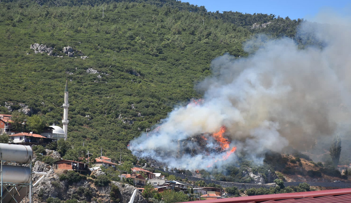 İzmir'de 2 noktada orman yangını çıktı! Havadan ve karadan müdahale sürüyor