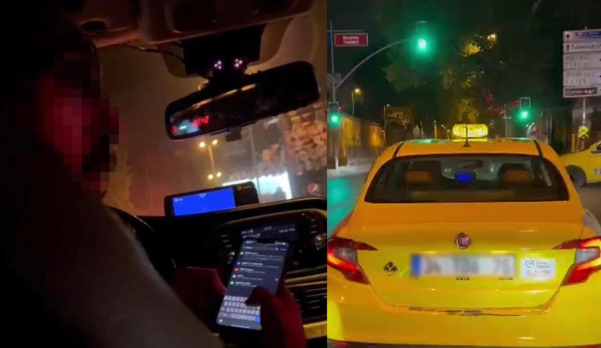 Turiste küfürler etti, araçtan kovdu: O anlar kameralara anbean yansıdı