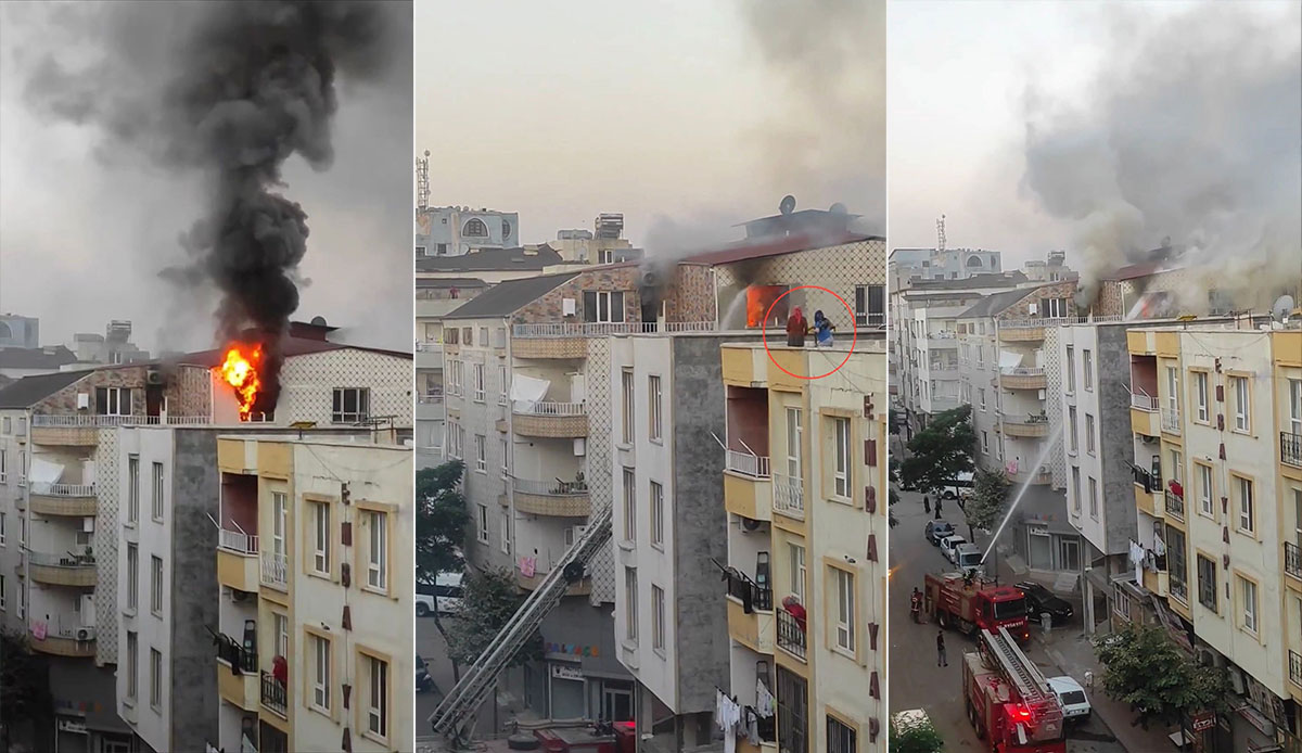 Madde bağımlısı şahıs ailesinin evini ateşe verip kaçtı: Korku dolu anlar yaşandı
