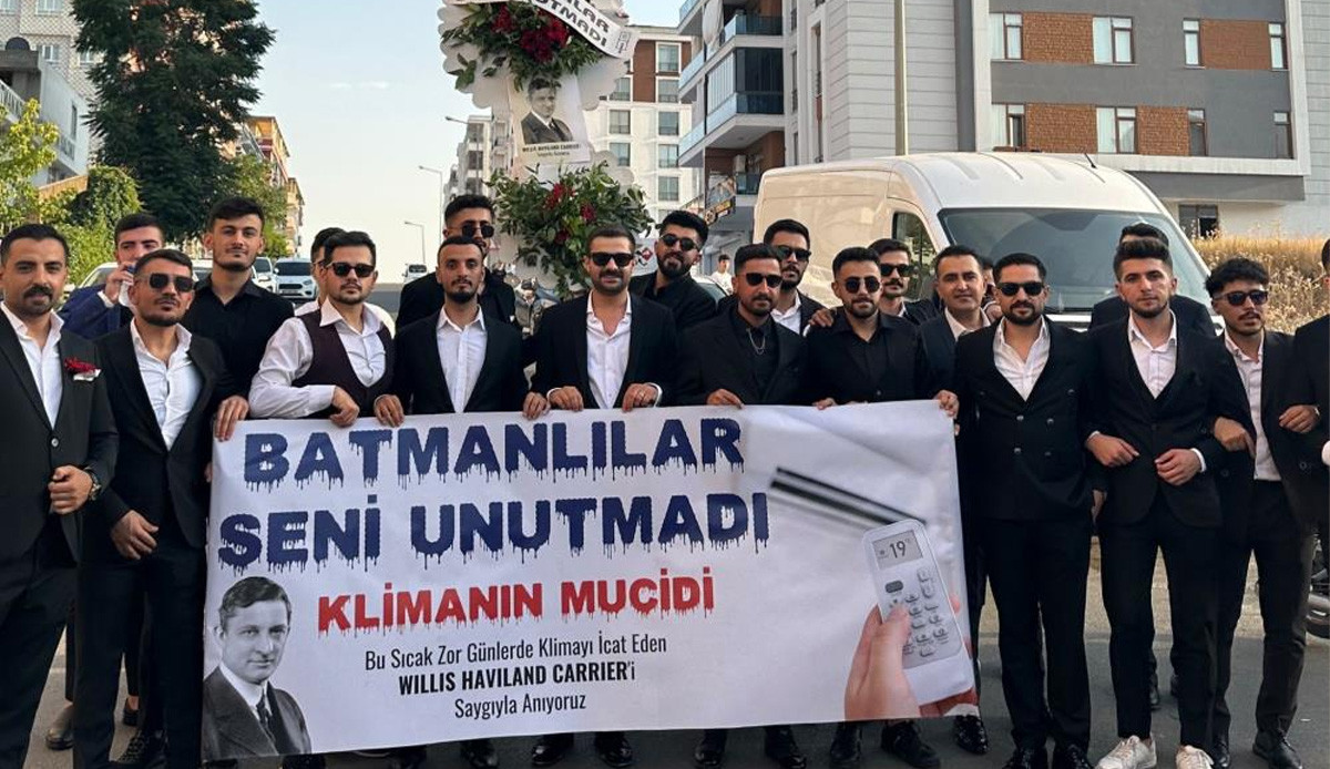 Batmanlılardan klimanın kaşifine anma töreni: Allah ondan razı olsun