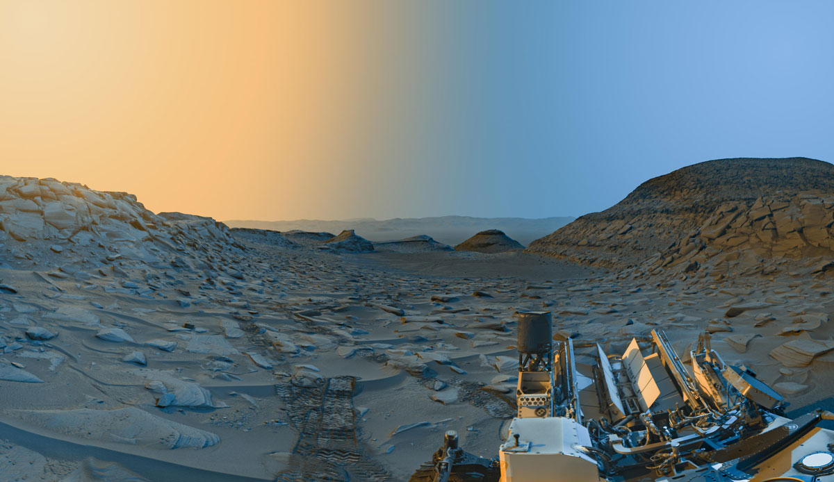 Curiosity tarafından kaydedilen Mars yüzeyinin görüntüsü milyonlarca kez izlendi