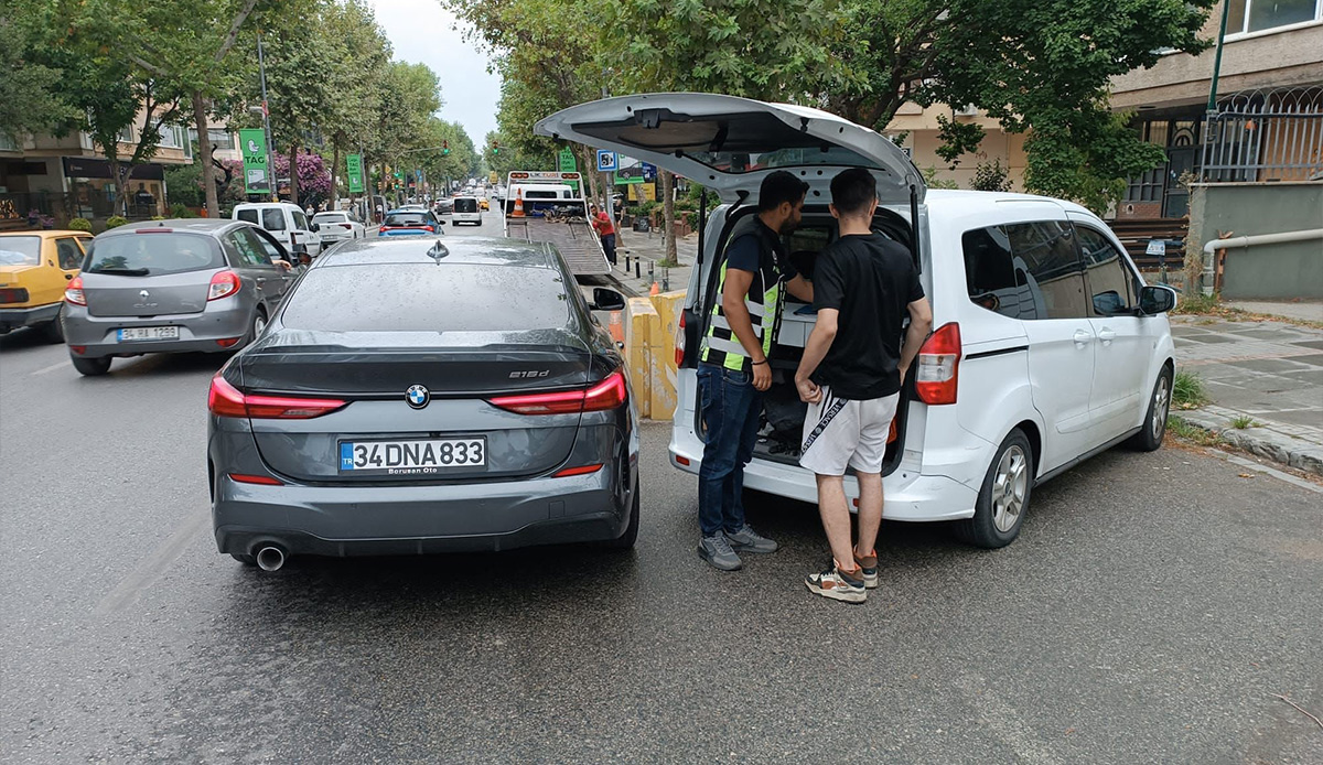 Drift yapan sürücüye şoke eden para cezası: O anlar kamerada