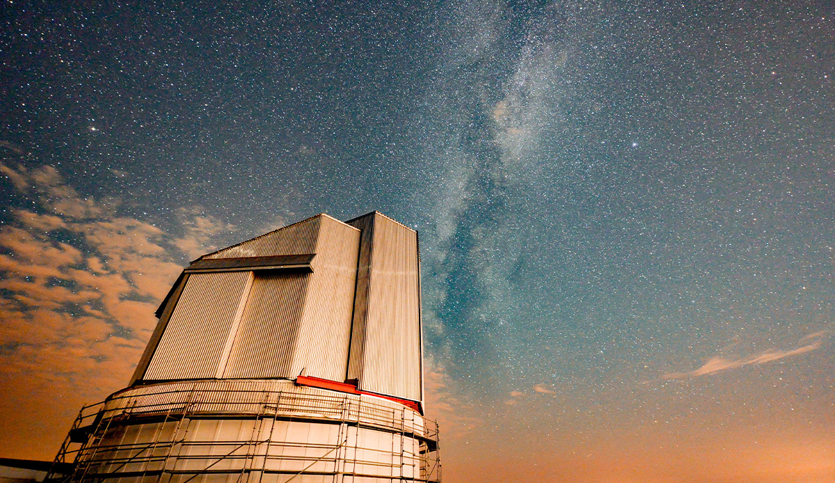 Meteor yağmuru Palandöken'in zirvesinde etkileyici kareler bıraktı