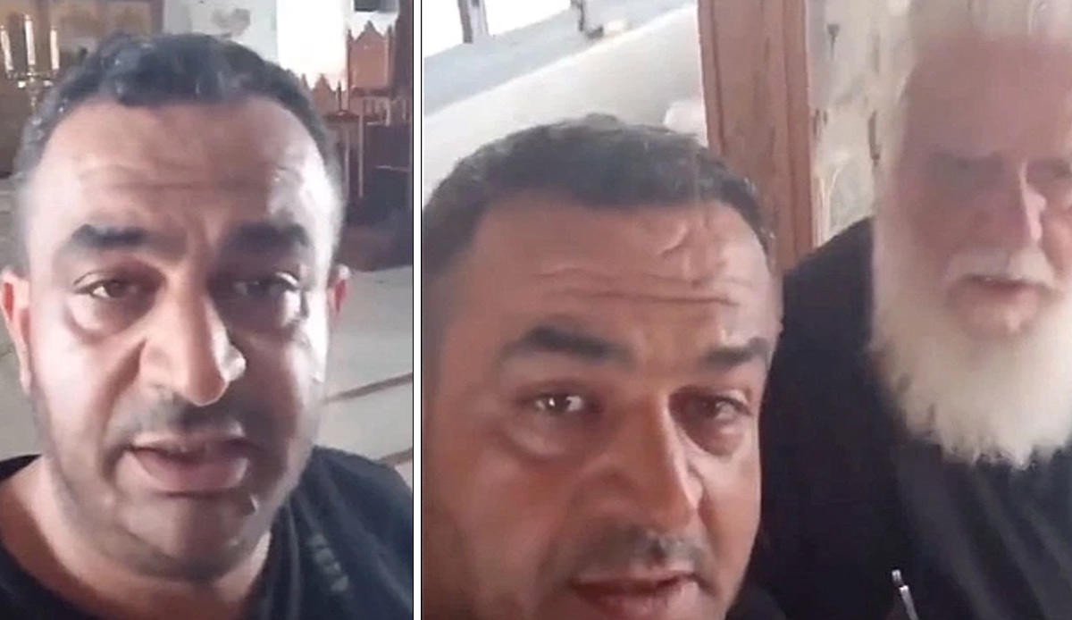 Kilisede 'tık' uğruna saygısızlık! Soruşturma başlatıldı