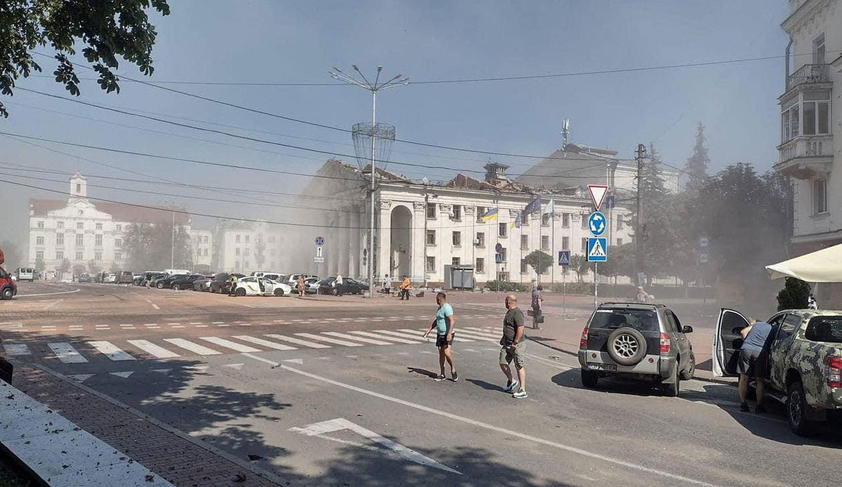 Rusya'dan Belarus sınırındaki Ukrayna şehrine füze saldırısı: 5 ölü, 37 yaralı