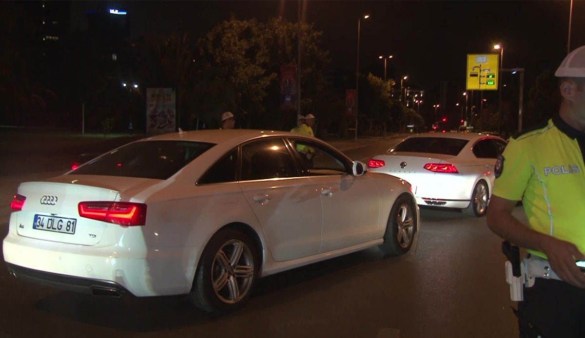 Muhabire saldıranlar polise pişkin cevaplar verenler: Olaylı denetimin görüntüleri anbean kaydedildi