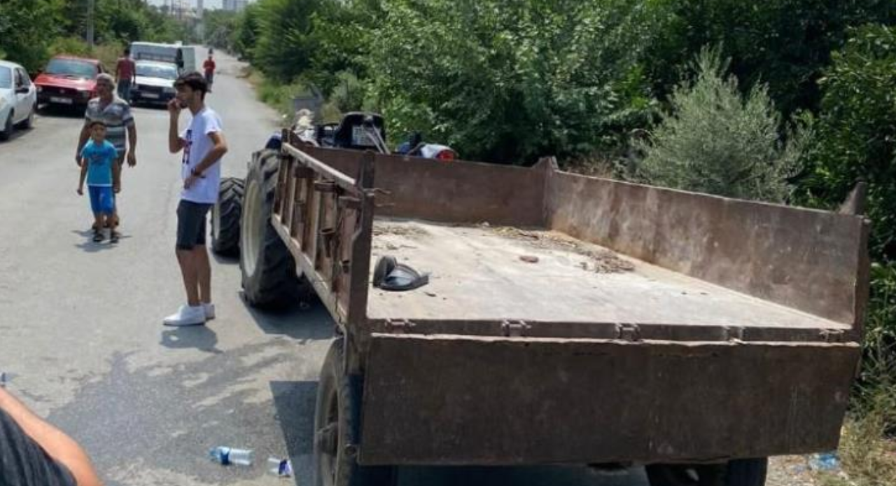 Traktörden düştü, hayatını kaybetti: O anlar kameralara anbean yansıdı