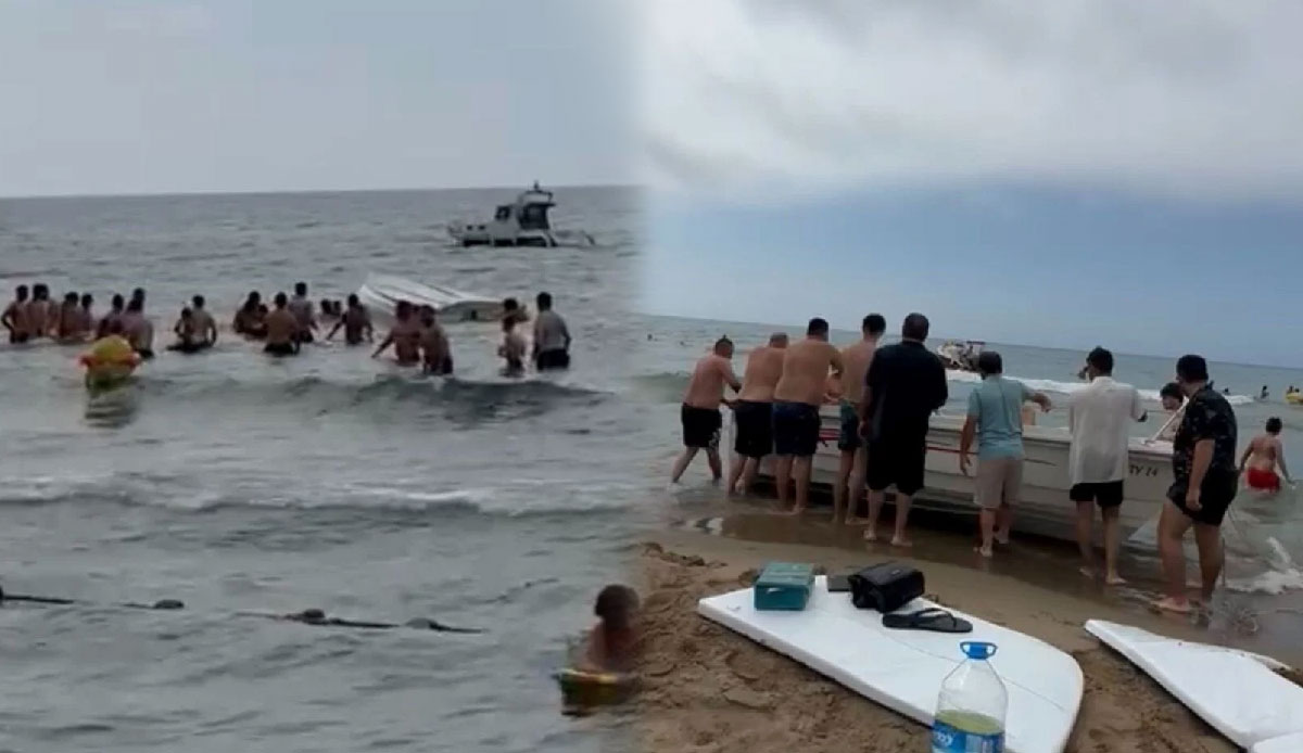 Karadeniz'de can pazarı, gezi teknesi alabora oldu!