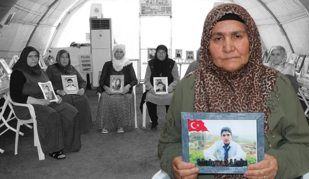 Evlat nöbetindeki Bedriye anne oğluna seslendi: 'Kurban olayım evine dön'