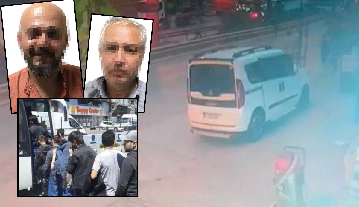 İstanbul’da göçmen dolu minibüse operasyon kamerada! 35 göçmen ve organizatörler yakalandı
