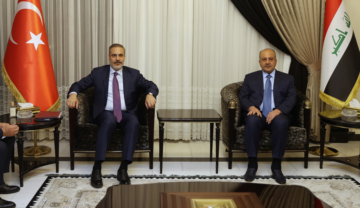 Irak'a 'PKK' presi! Bakan Fidan kritik temaslarını sürdürüyor