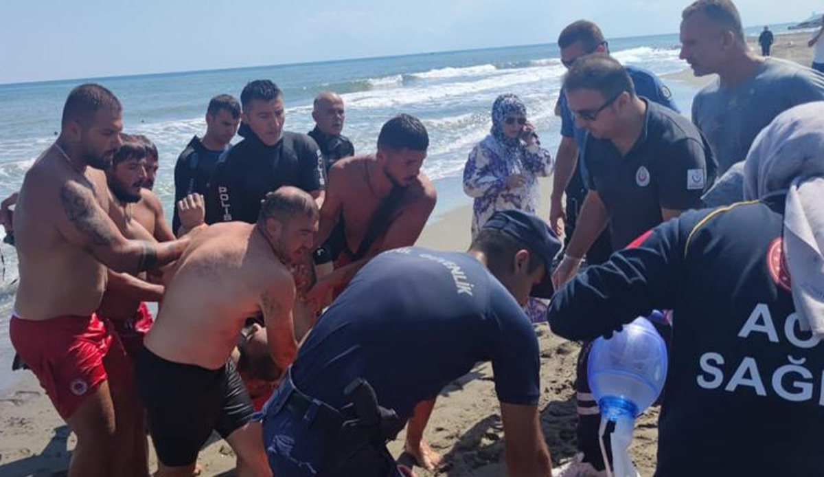 Serinlemek için denize giren 2 kişiden 1'i boğuldu