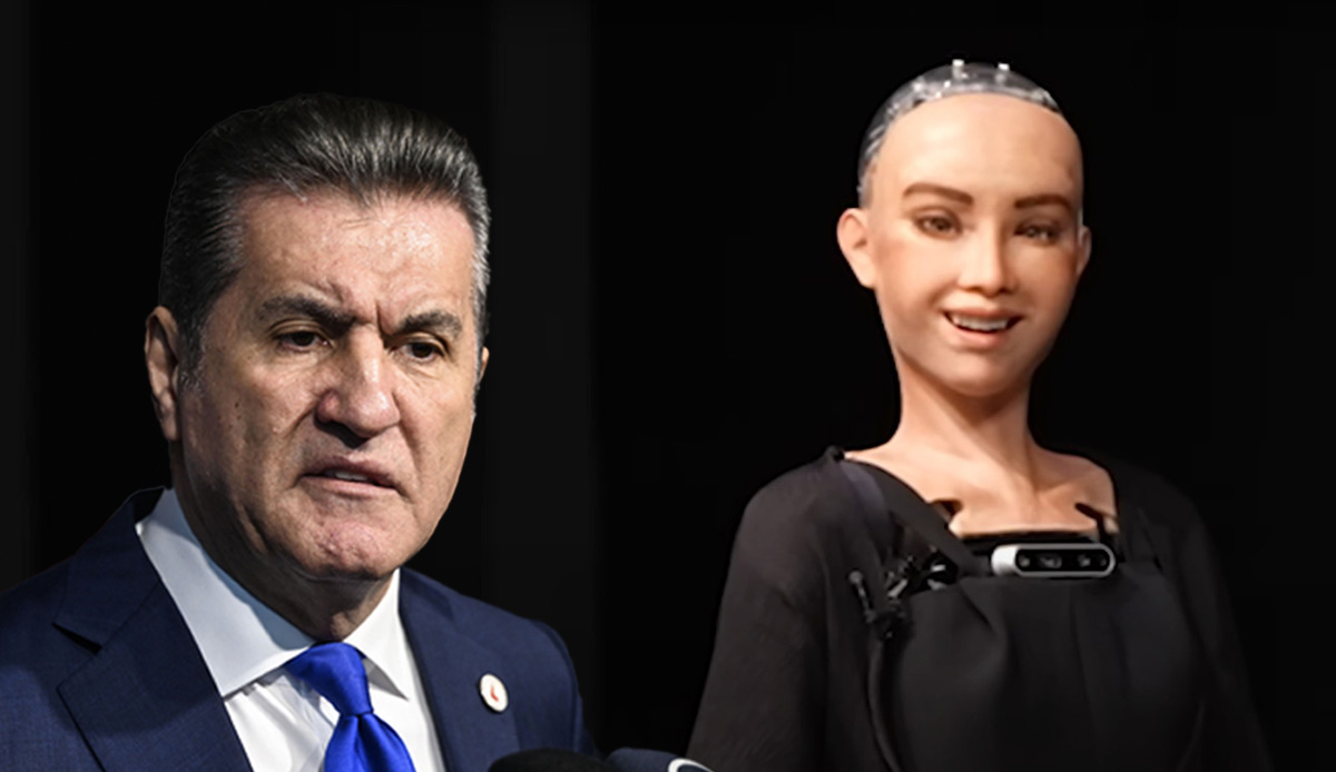 Mustafa Sarıgül'den robot Sophia'ya tehdit: Fişini çekerim senin