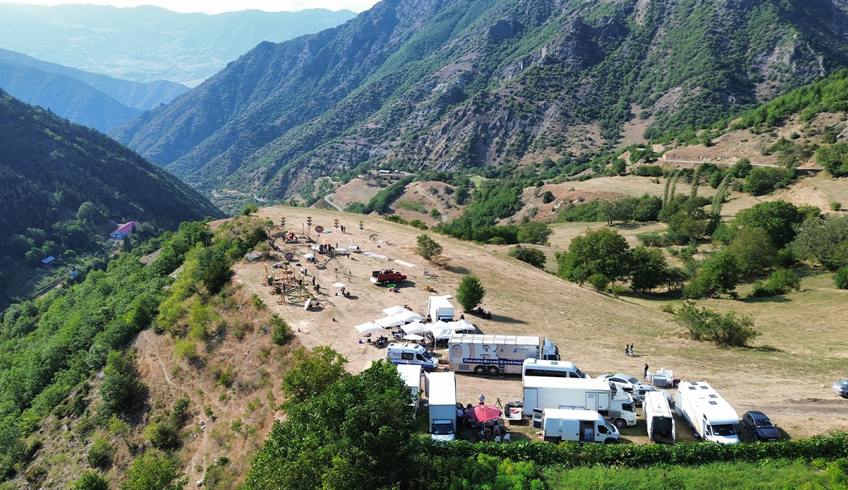 Artvin'de Meksika yarışma programı çekiliyor: Köylülerden ilgi büyük...