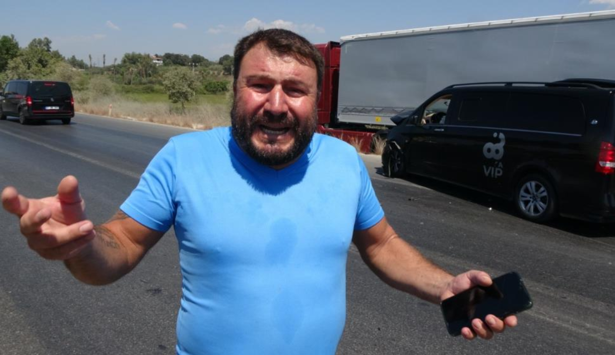 Zincirleme kazada yardıma 'Zavadanak Bekir' koştu: Tur araçlarına isyan etti