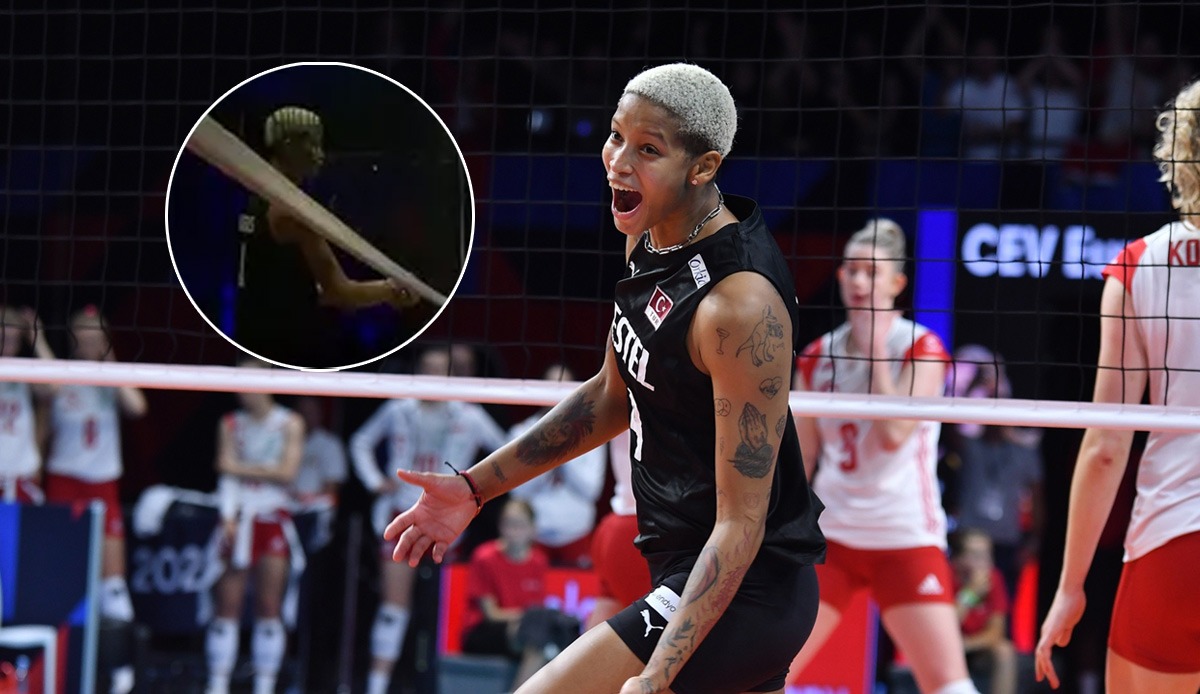 A Milli voleybolcu Melissa Vargas’a Polonya’da çirkin hareket: O anlar anbean kameraya yansıdı