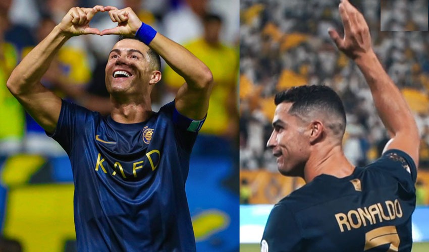 Cristiano Ronaldo gol sevincini değiştirdi! Suudi Arabistan'ın yöresel dansıyla maşallah dedirtti
