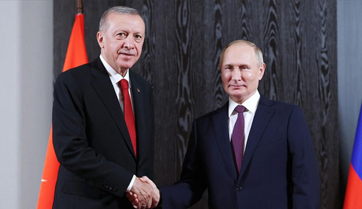 Cumhurbaşkanı Erdoğan-Putin görüşmesi başladı: İki liderden flaş tahıl koridoru ve gaz mesajı
