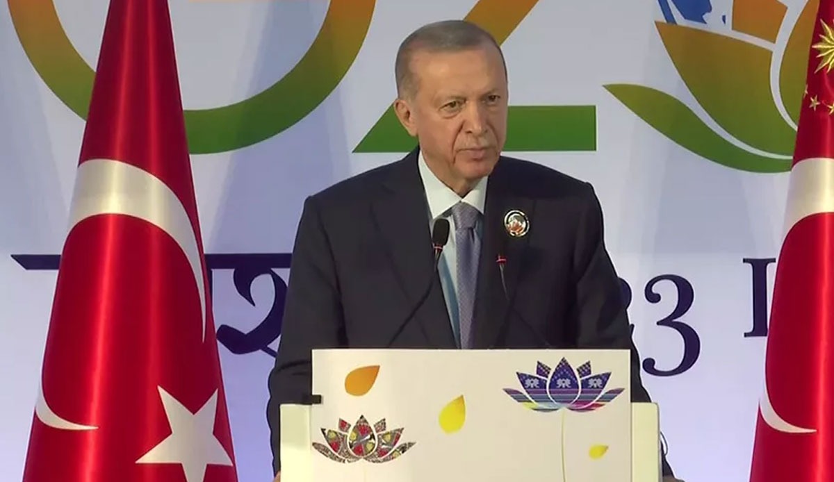 Cumhurbaşkanı Erdoğan’dan G20 Zirvesi’nde adil dünya mesajı