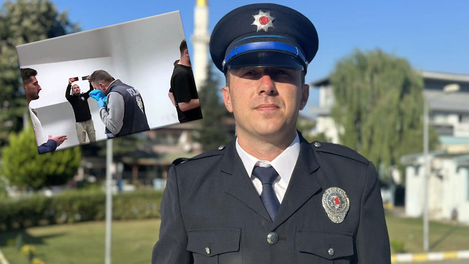 Milyonları duygulandıran polis konuştu: Türk bayrağı neyse Azerbaycan bayrağı da o