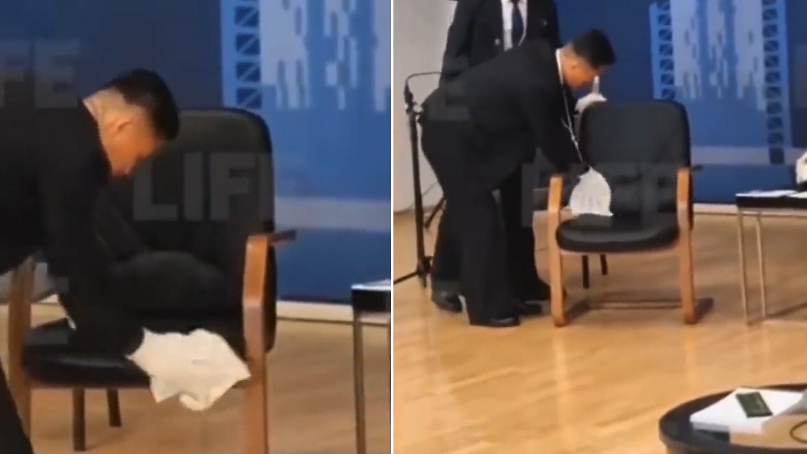 Putin - Kim Jong-un görüşmesinde ilginç olay! Sandalyesi cihazla kontrol edildi