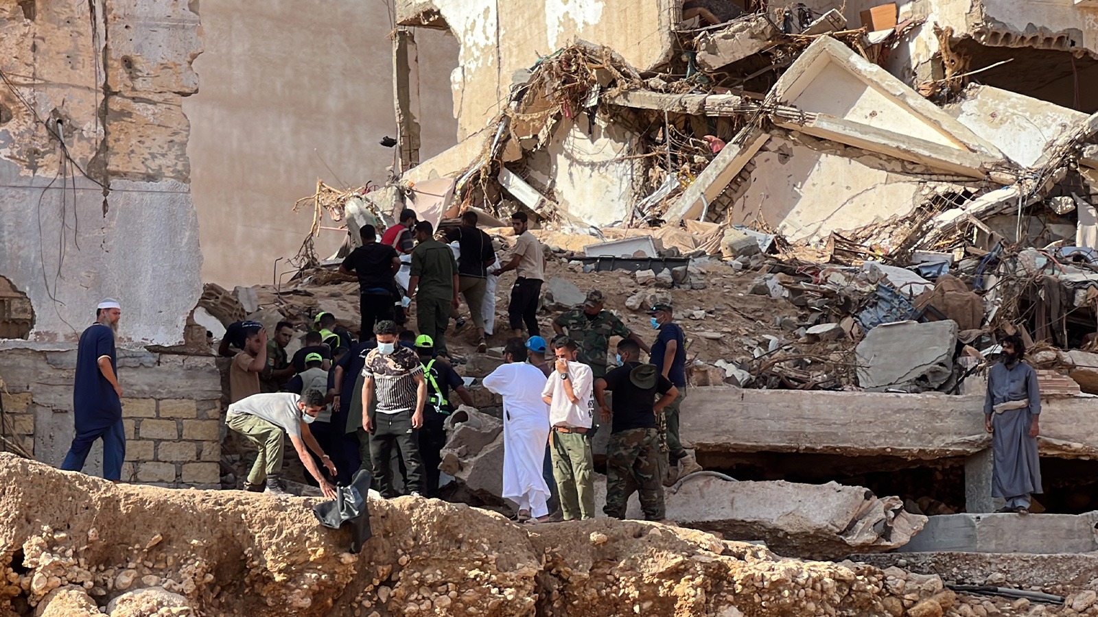 Libya’da felaketin boyutu yürekleri sızlattı