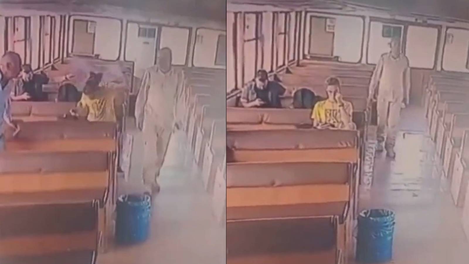 Vapurda şoke eden olay: Yaşlı yolcu, bir başka yolcunun saçını çakmakla yaktı