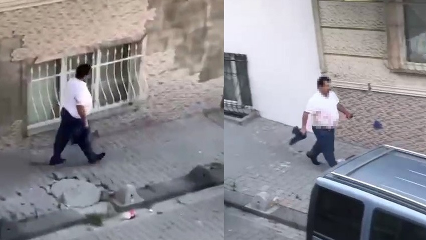 Eşini çocuklarının gözü önünde öldürdü